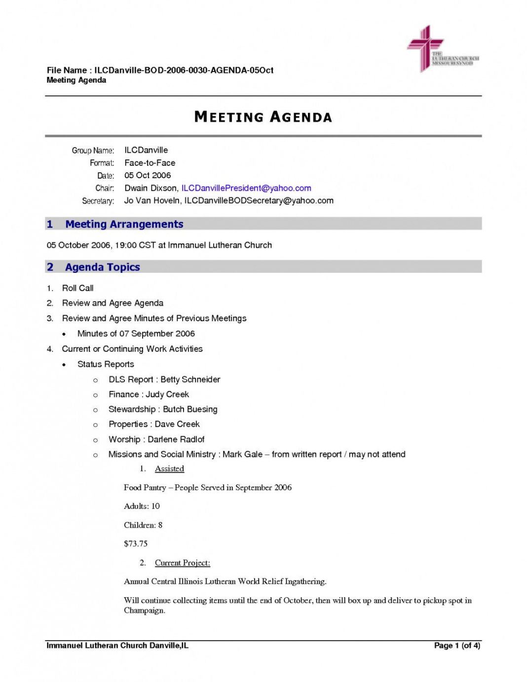 free 35 best church ministry meeting agenda template for church staff meeting agenda template pdf