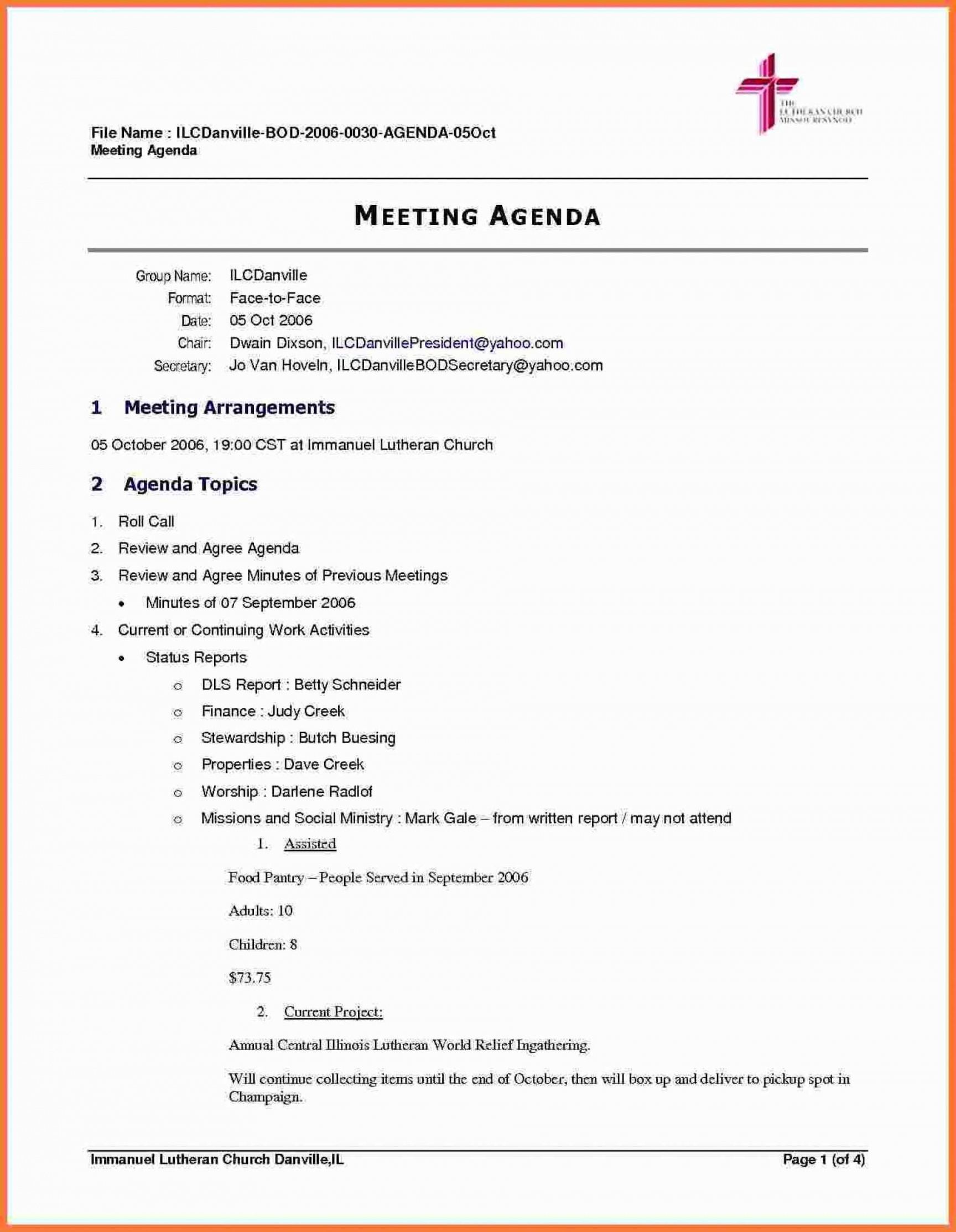 sample sample meeting agenda template ~ addictionary church staff meeting agenda template sample