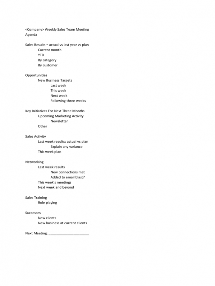 sample template weekly team meeting agenda template team meeting weekly team meeting agenda template excel