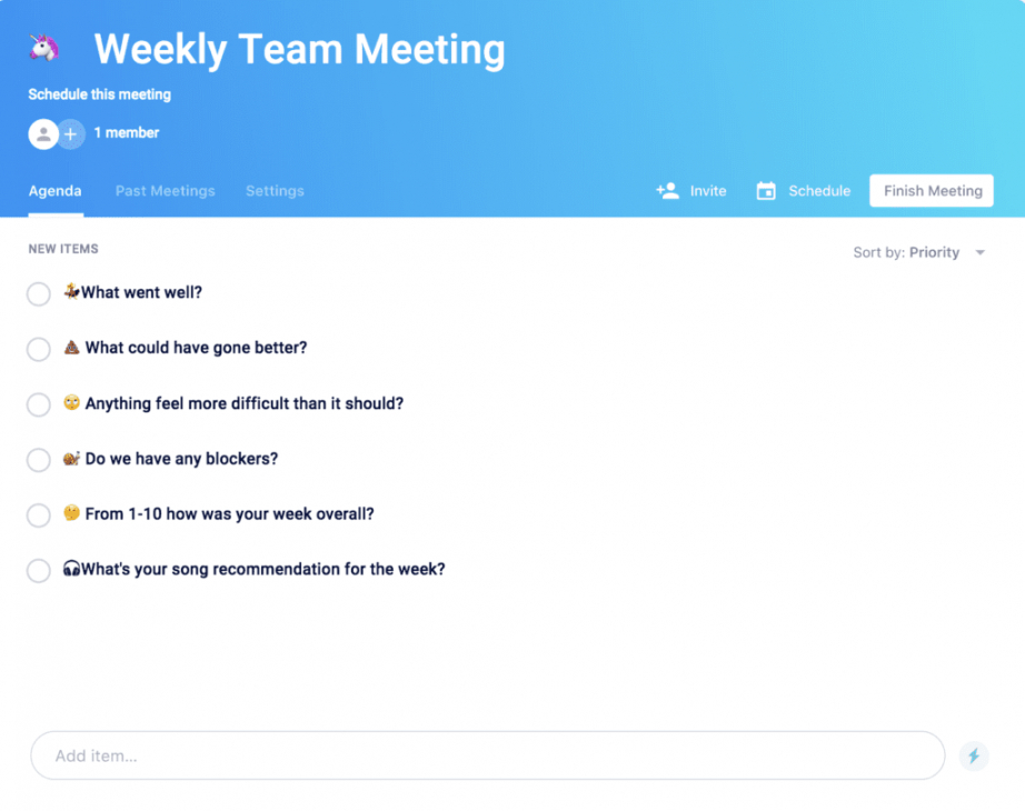 sample the weekly team meeting agenda template that every manager weekly team meeting agenda template