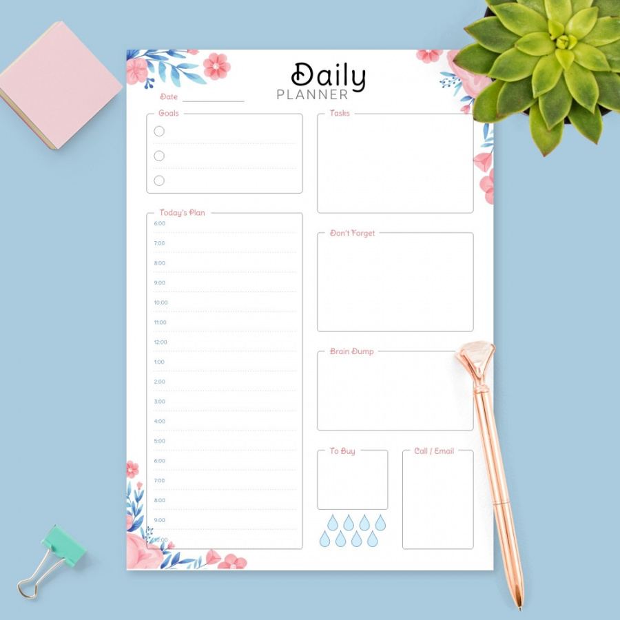 editable daily hourly planner templates  download pdf hourly agenda template pdf