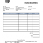 editable free hvac invoice template  word  pdf  eforms  free air conditioning estimate template pdf