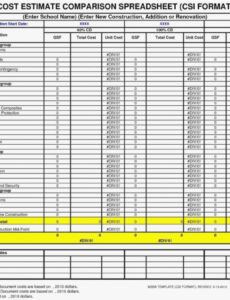 editable plumbing ng spreadsheet estimate template excel construction plumber estimate template