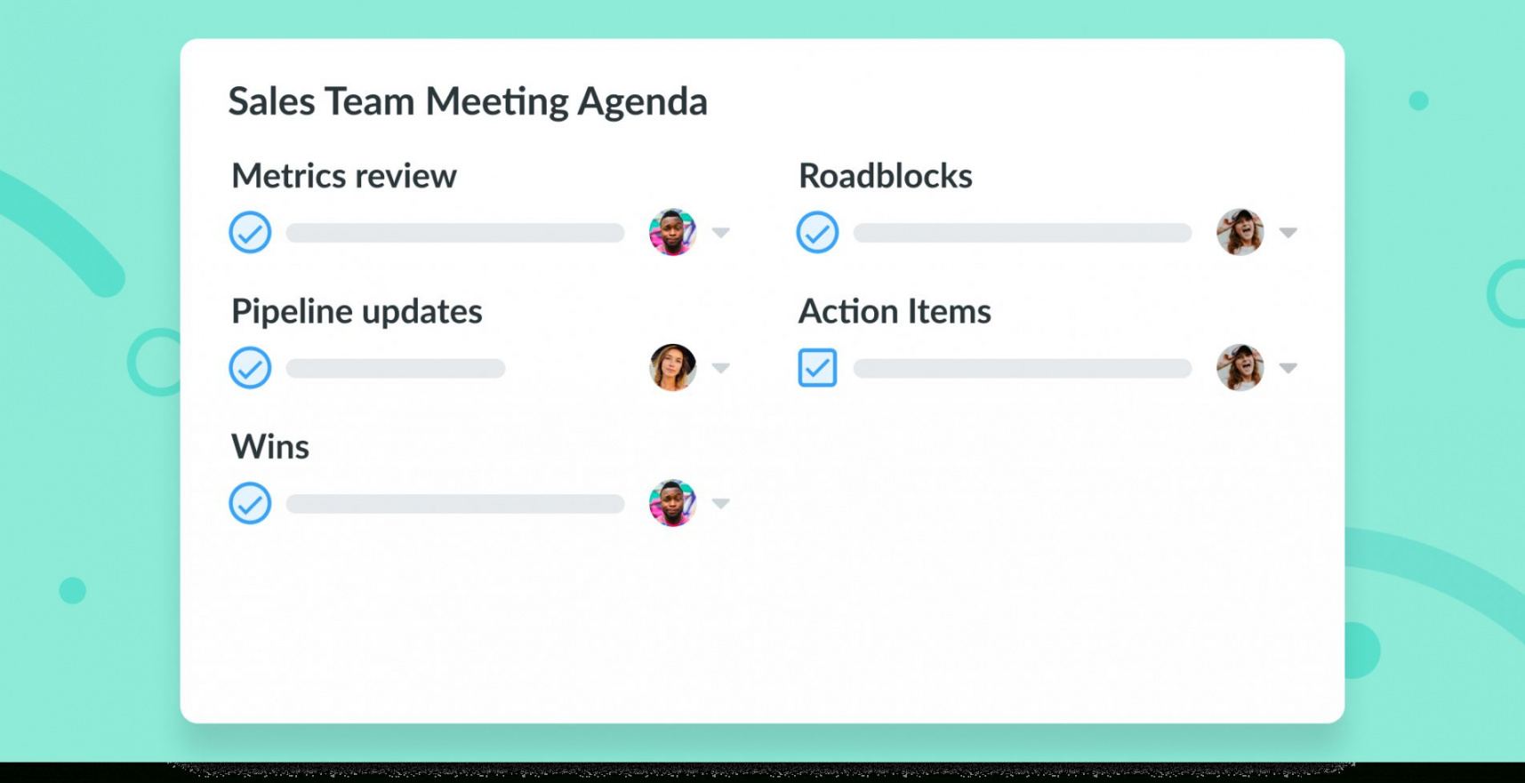 editable sales meeting agenda 5 topics amp ideas to improve fun meeting agenda template excel