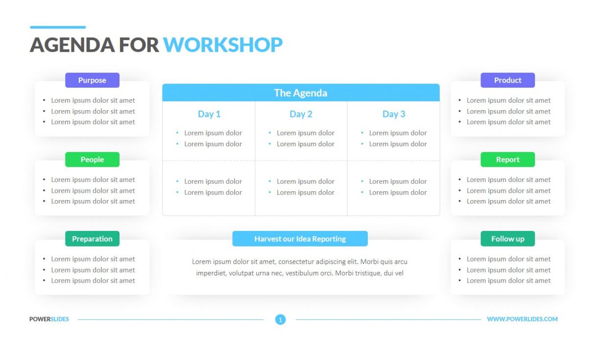 free agenda for workshop template  7000 slides  powerslides™ workshop agenda template pdf