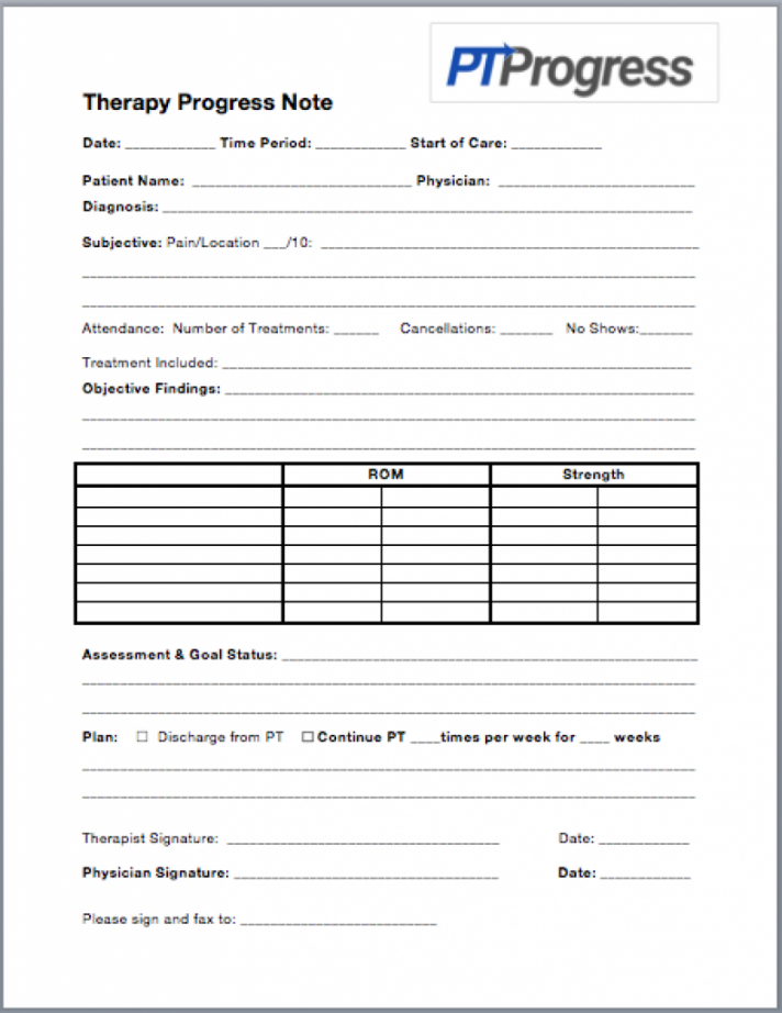 free how to write a progress note physical therapy soap note template pdf