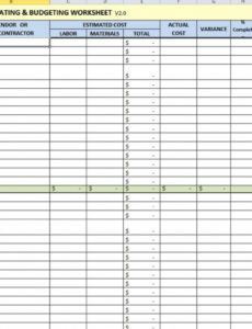 free plumbing estimating excel readsheet estimate template demolition estimate template word