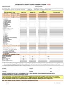 home remodeling cost estimate template in 2020  kitchen home remodeling cost estimate template pdf