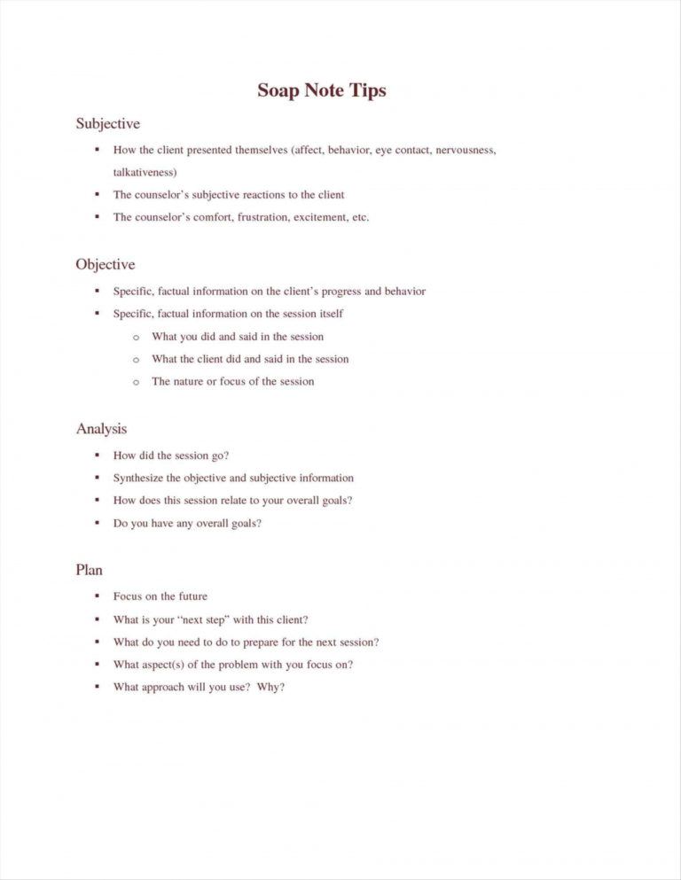 Psychiatry Note Template