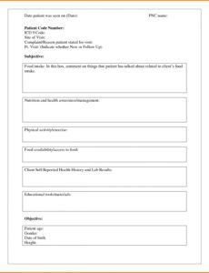 printable soap note template mental health  heart rate zones mental health soap note template pdf