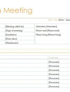 printable team meeting agenda  team meeting agenda template informal meeting agenda template doc