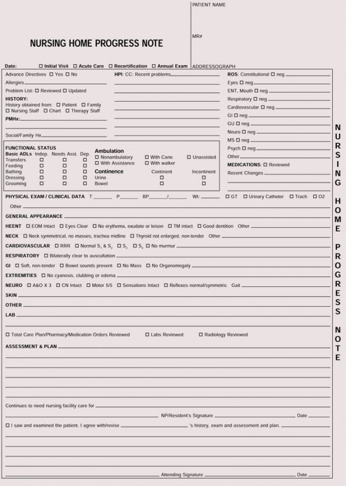 home-health-nursing-note-template