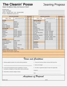 Editable Free Pressure Washing Invoice Template Pdf Word Excel Pressure