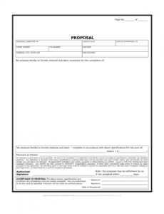 sample find and share free documents  estimate template free proposal estimate template sample