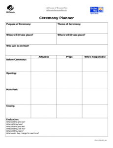 sample pin on girl scout ideas scout committee meeting agenda template