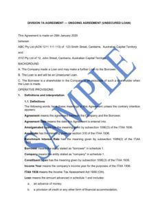 sample promissory note  free template  sample  lawpath australian promissory note template doc