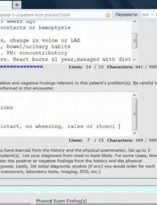 sample usmle step 2 cs patient note 2 cough step 2 cs patient note template sample