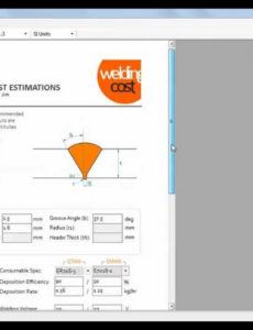 sample welding estimates templates  google search  estimate welding estimate template pdf