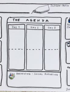 the workshop agenda shaper  a template for a visual workshop agenda template excel