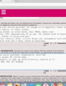 usmle step 2 cs sample note step 2 cs patient note template doc