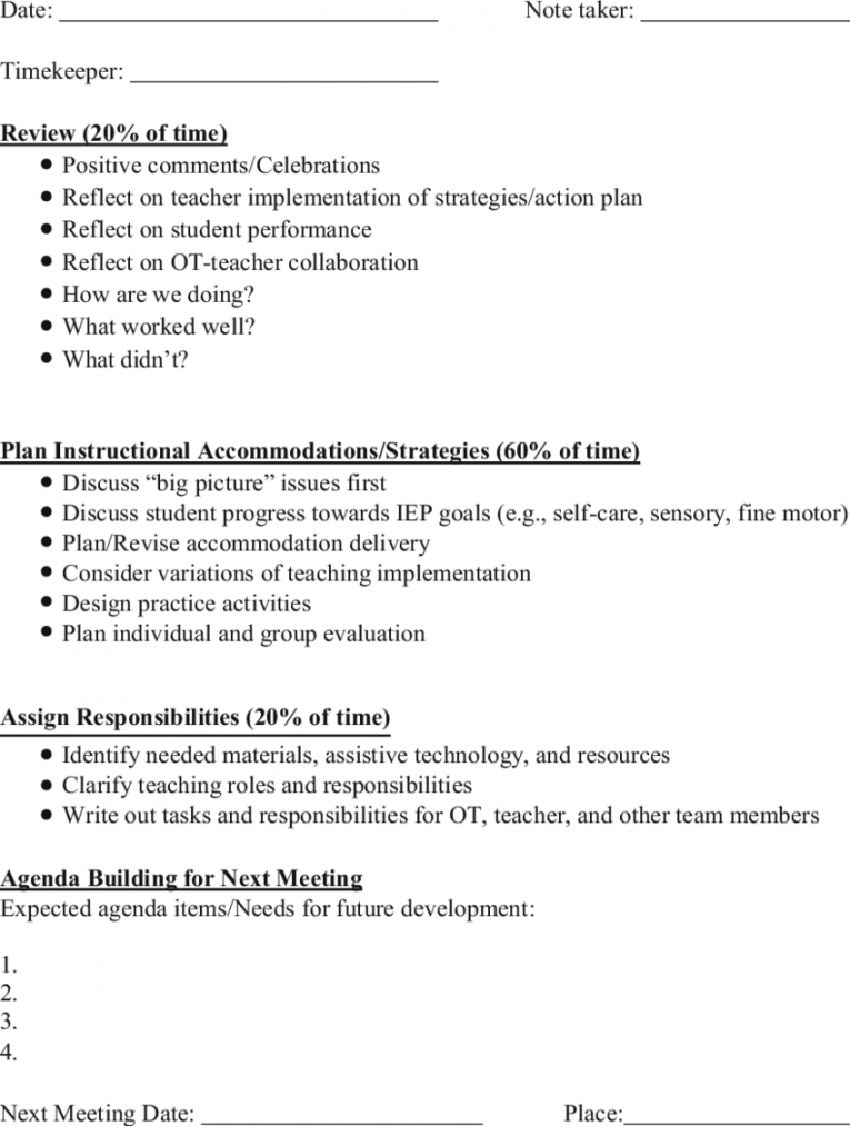 free coplanning meeting agenda template  download table collaboration meeting agenda template sample