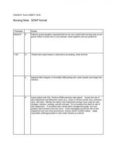 printable medical progress note template ~ addictionary internal medicine progress note template example