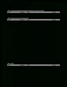 sample employee training agenda  how to create an employee training course agenda template pdf