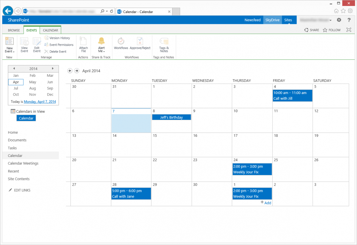 sample invite attendees from sharepoint calendar sharepoint agenda template example