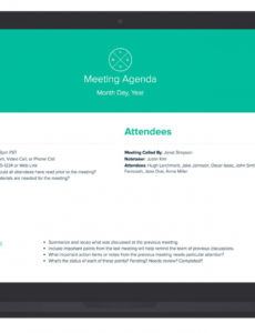 sample meeting agenda template and examples  xtensio conference agenda template example