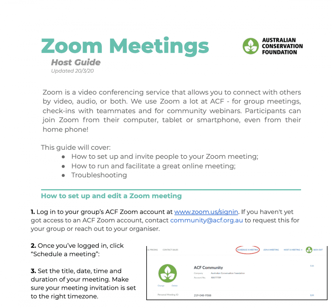 meeting zoom login