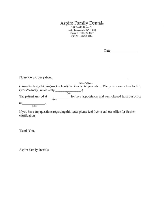 Dental Notes Templates