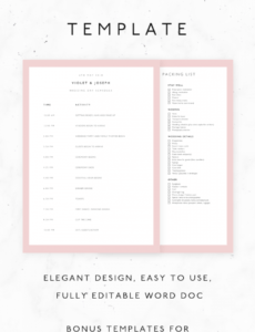 editable wedding timeline template wedding schedule template wedding reception agenda template sample