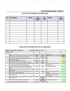 free 10 meeting agenda templates in pdf  free  premium team meeting agenda template sample