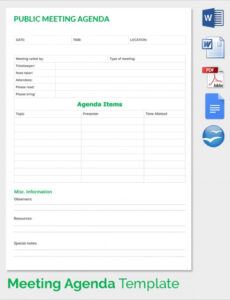free 13 sales meeting agenda templates in pdf  word sales meeting agenda template word word