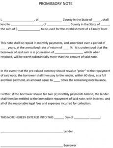 free legal promissory note template  tutore  master commercial promissory note template example