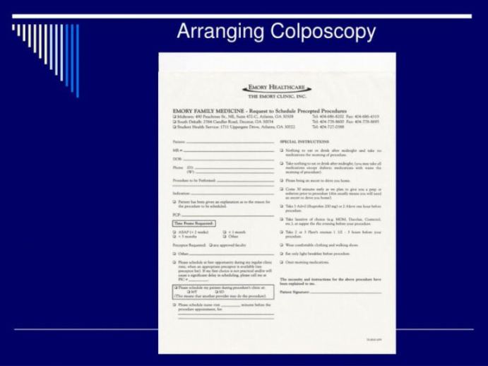 printable free ppt colposcopy powerpoint presentation free download colposcopy procedure note template sample