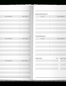 sample download printable student planner hardcover  original student agenda planner template pdf