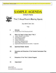 editable business strategy meeting agenda template strategic planning meeting agenda template sample
