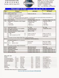 make it grand meeting agenda may 21th 2014 toastmasters meeting agenda template pdf