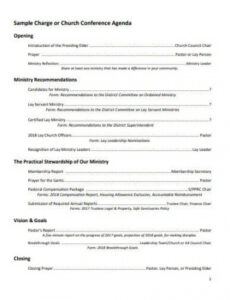 6 church staff meeting agenda templates in pdf  free city council meeting agenda template word