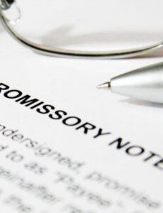 a detailed guide to fill a promissory note template lump sum promissory note template sample