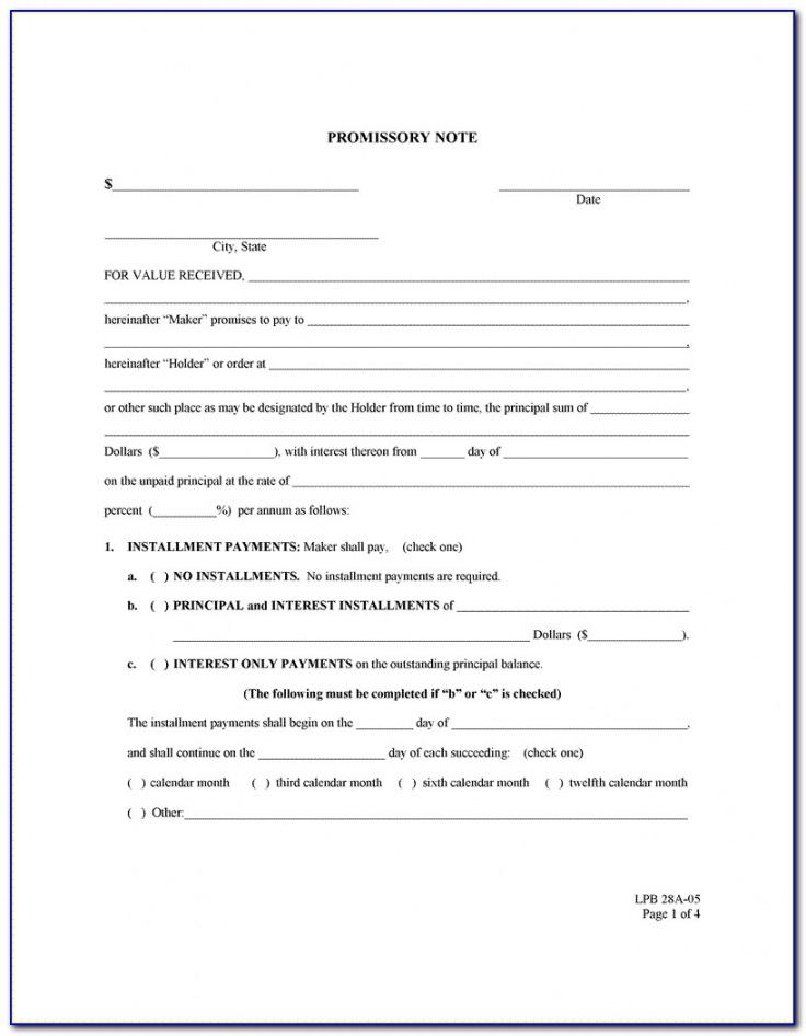 assignment of promissory note form  form  resume promissory note template arizona excel