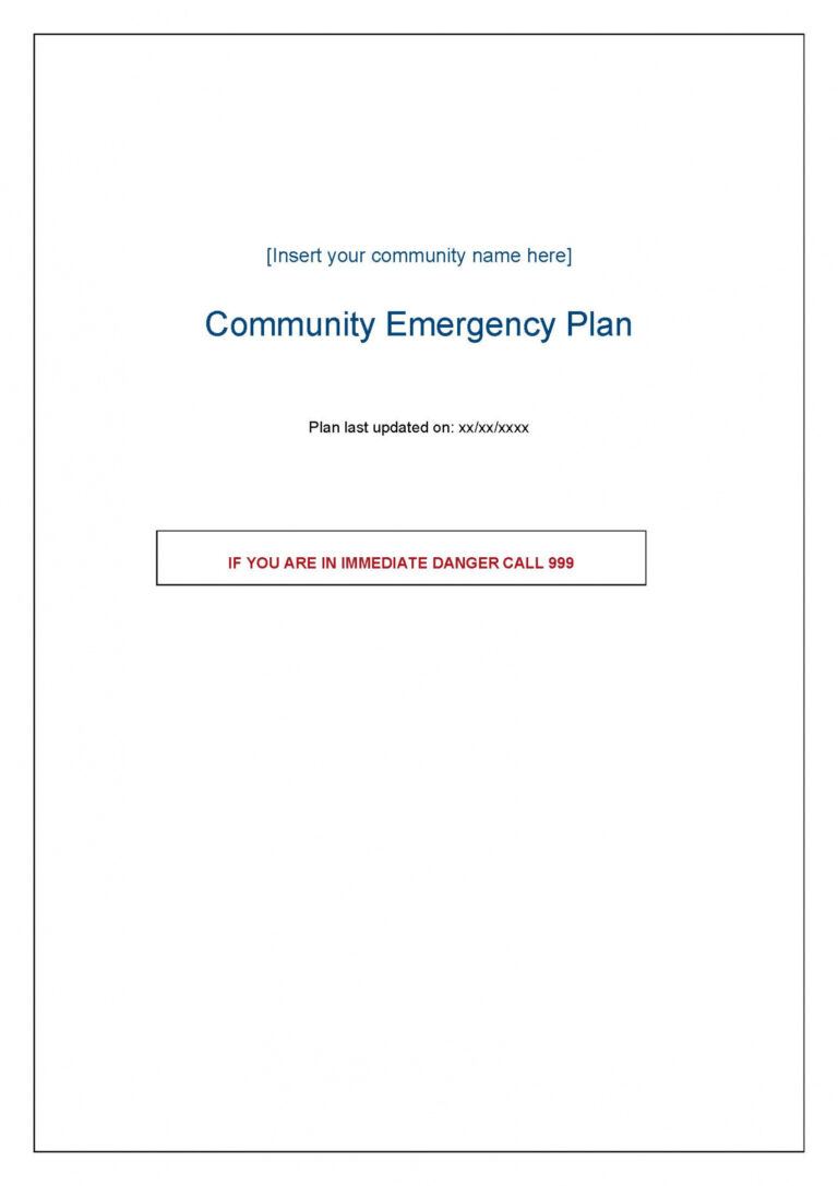 Blank Meeting Agenda Template For Emergency Example Pdf Blank Meeting ...