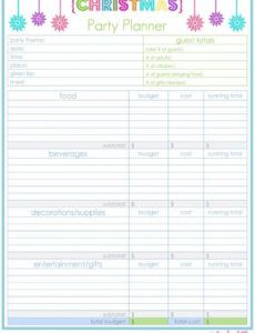 {download here} christmas party agenda template example