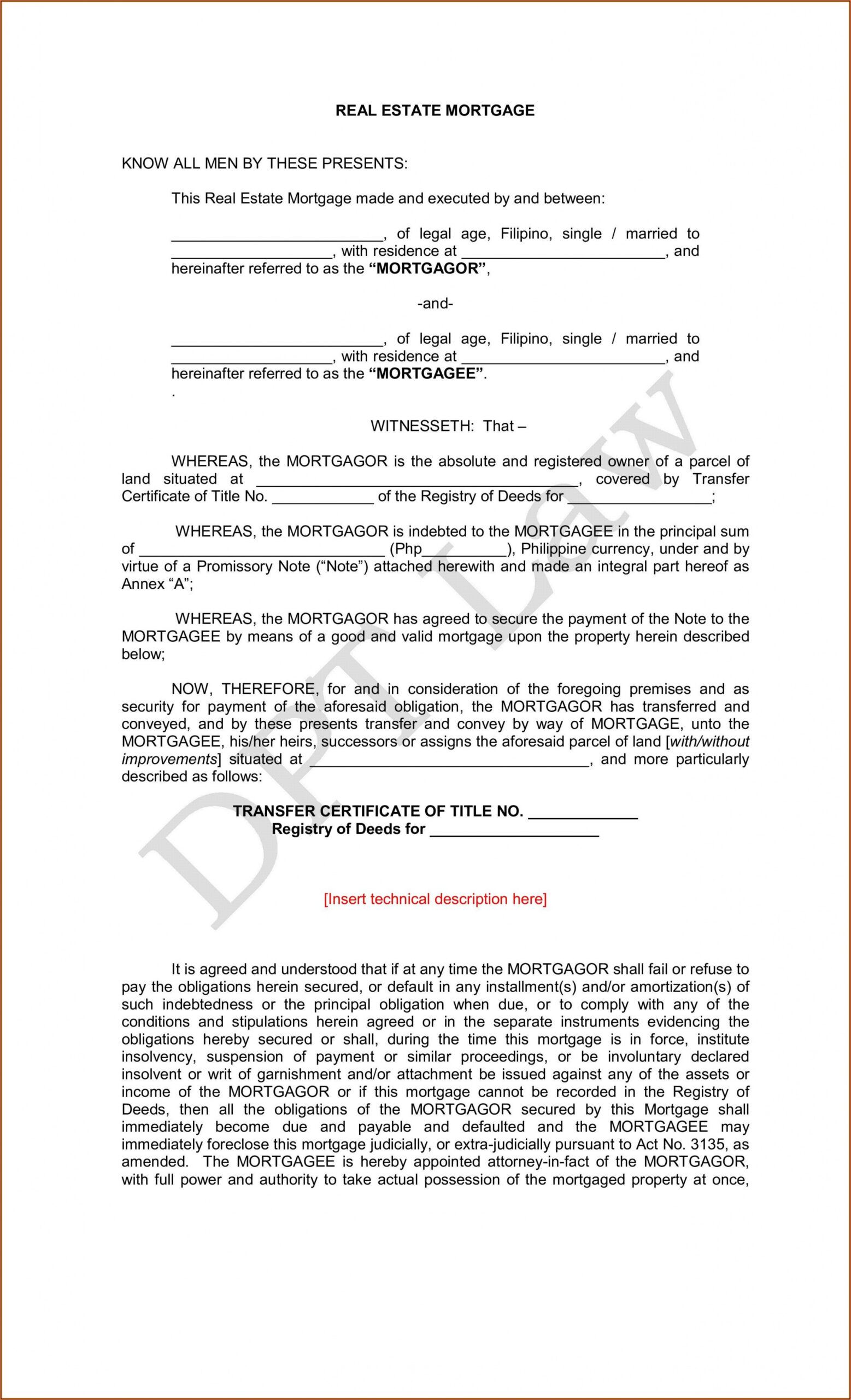 earnest money promissory note form 31  form  resume promissory note template michigan word