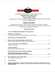 editable 12 board of directors meeting agenda templates  free condo board meeting agenda template