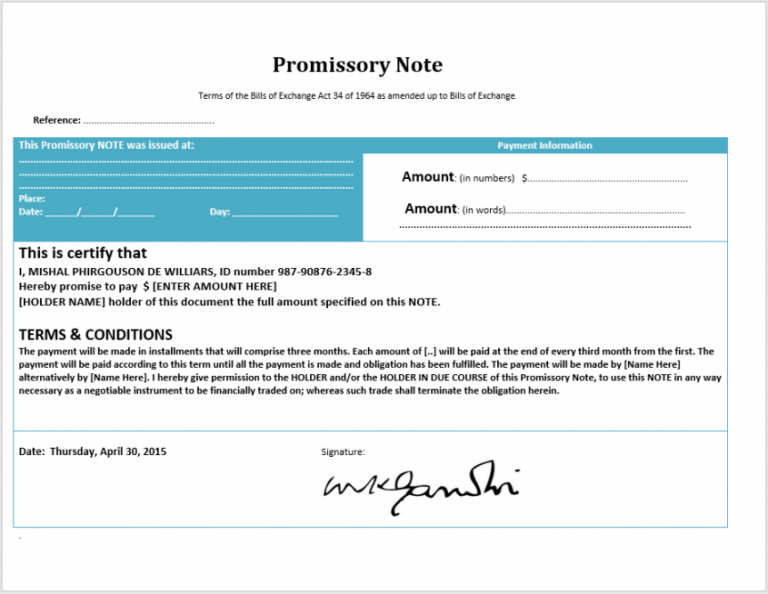 Editable 17 Free Promissory Note Templates In Ms Word Templates Promissory Note Release Template 8137