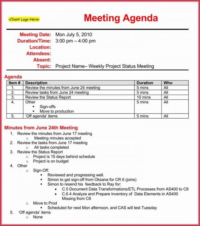 editable 30 weekly staff meeting agenda  example document template weekly staff meeting agenda template pdf