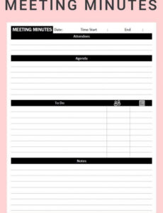 editable business meeting agenda template standard meeting minutes basic meeting agenda template doc