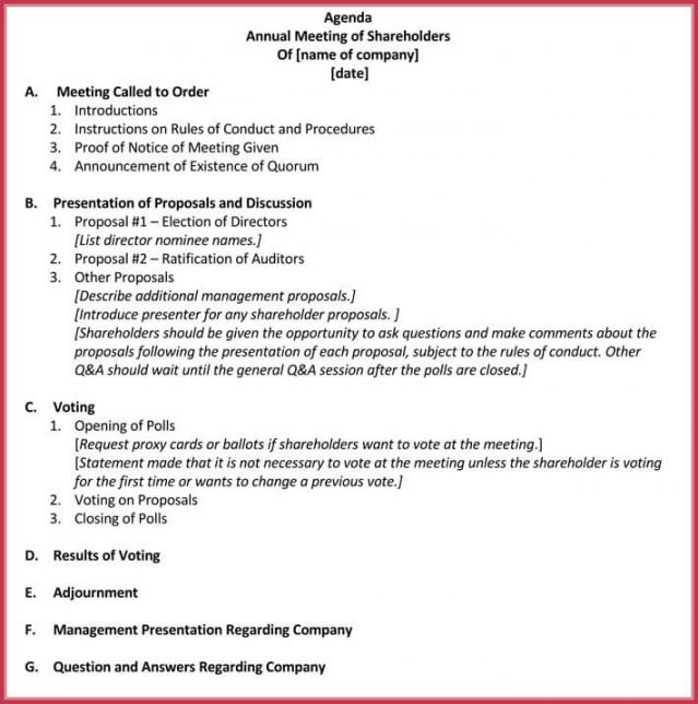 editable business meeting agenda templates  9 best samples in pdf corporate event agenda template doc